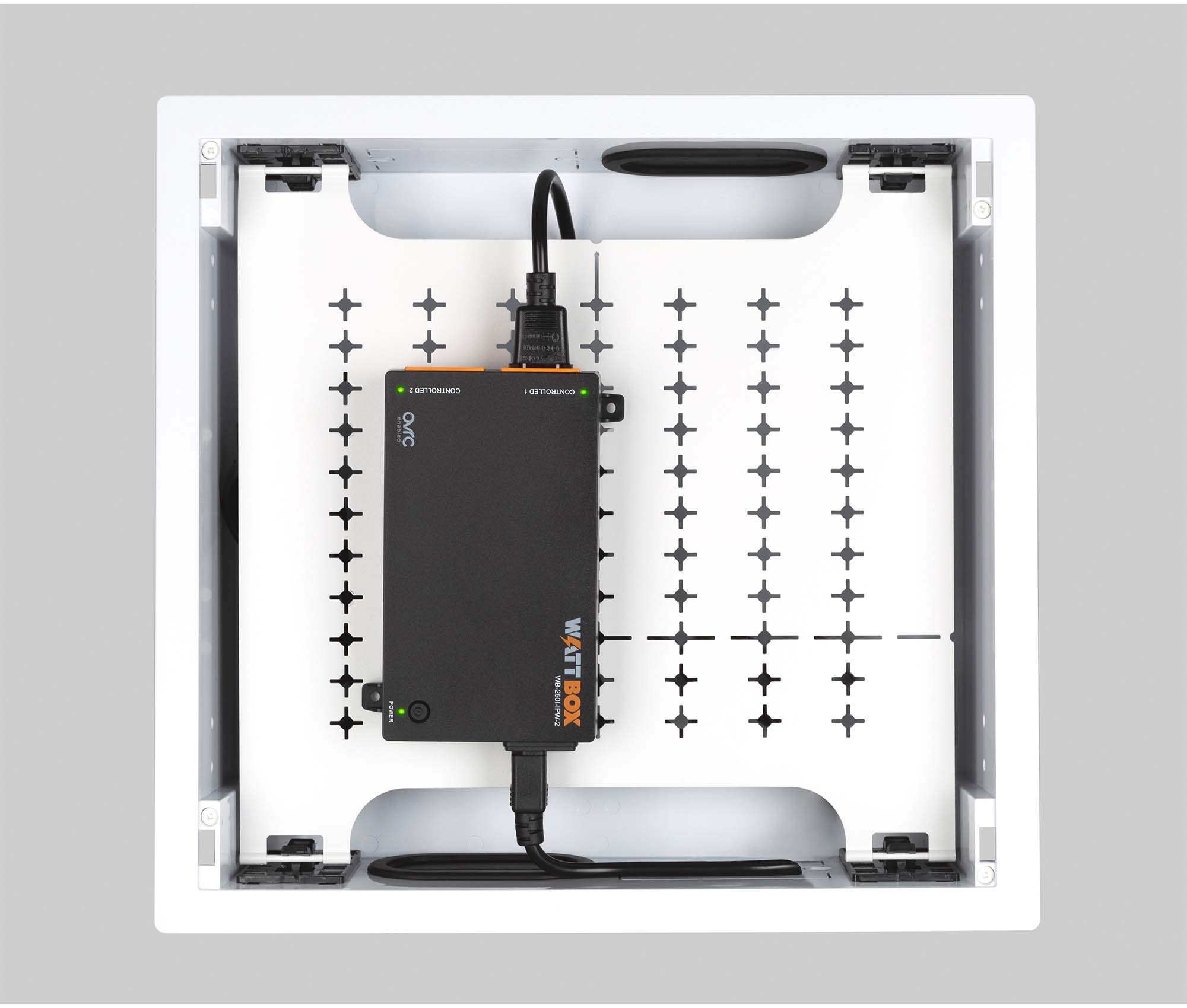 WattBox® 250I Series Wi-Fi Power Controller | 2 Individually Controlled Outlets (Wi-Fi or Wired) WB-250I-IPW-2