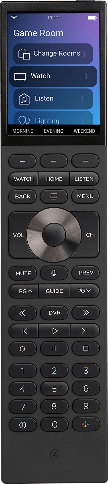 Control4® Halo Remote (Black) - LINKO SMART TECHNOLOGY LIMITED