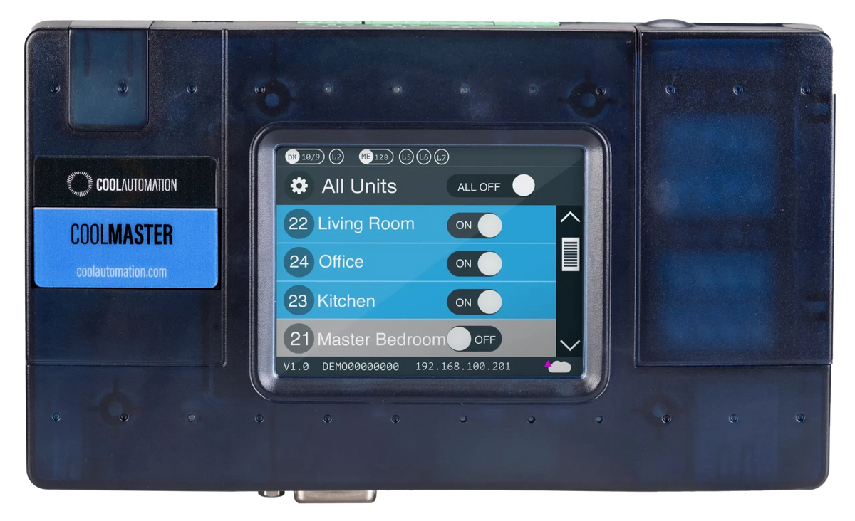 CoolAutomation CoolMaster VRF HVAC Gateway - LINKO SMART TECHNOLOGY LIMITED