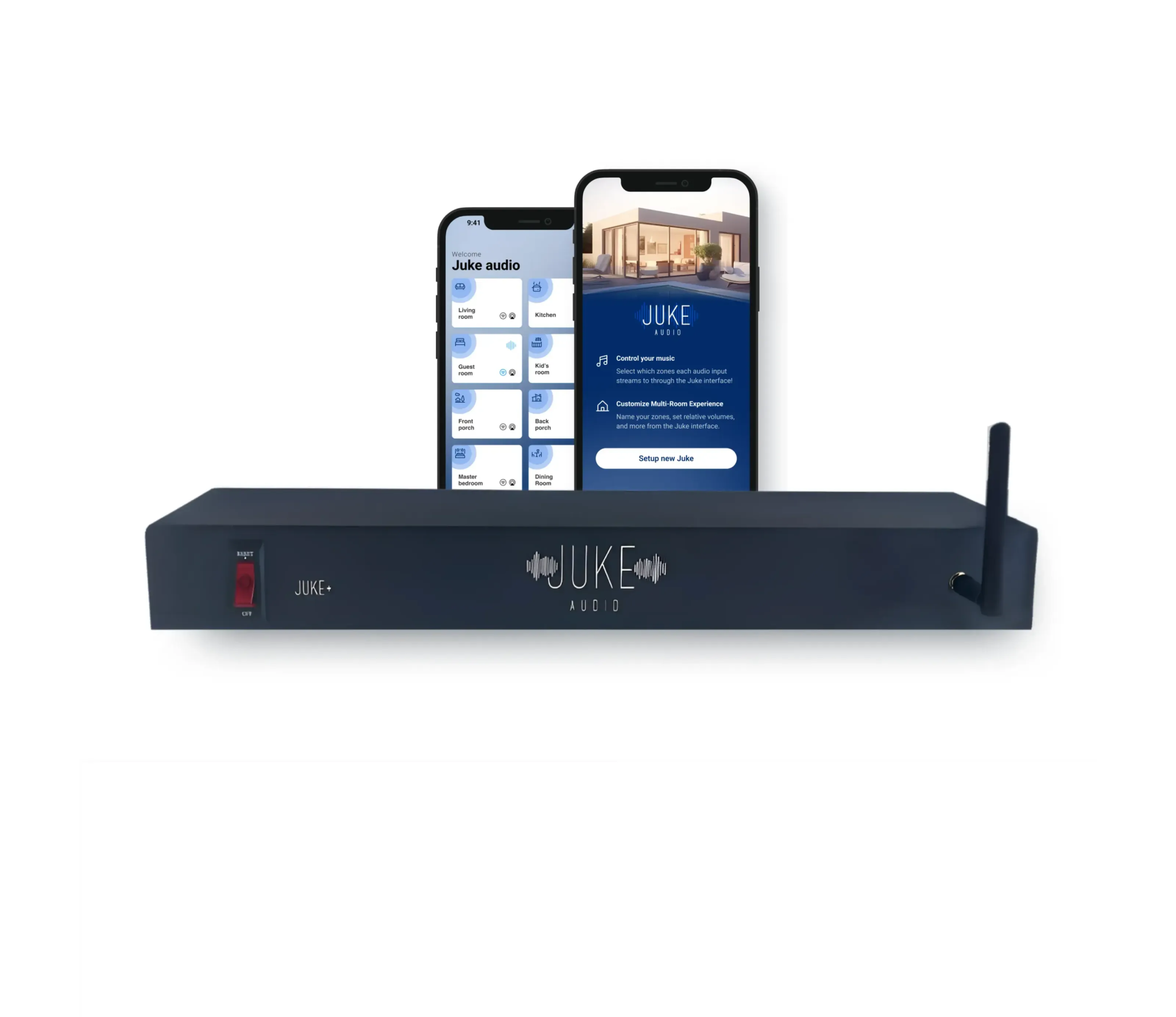 Juke Audio| Juke+ 6 Zone Streaming Amplifier - LINKO SMART TECHNOLOGY LIMITED