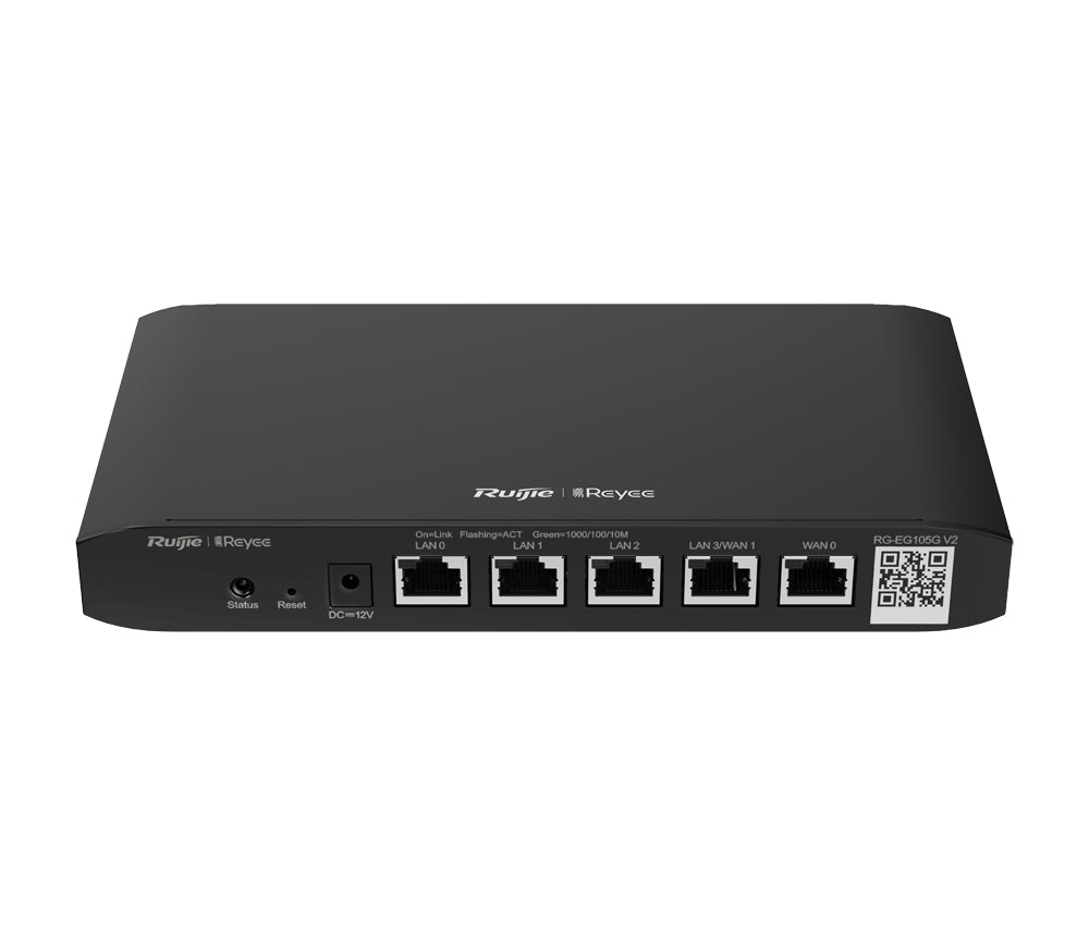 5-Port Gigabit Cloud Managed router, 5 Gigabit Ethernet connection Ports including 4 PoE/POE+ Ports with 54W POE Power budget
