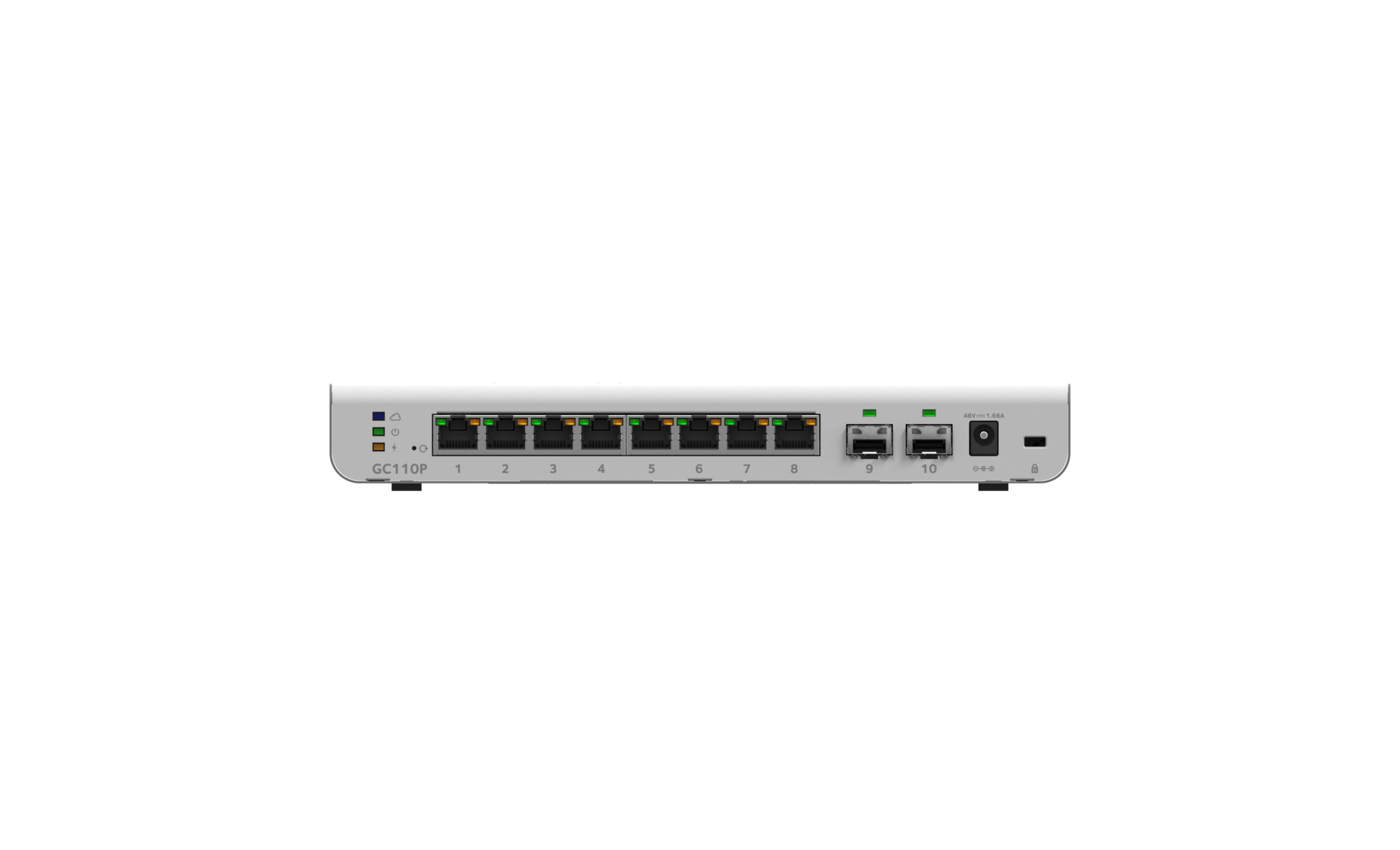 8 - port Gigabit PoE (62W) Insight Managed Smart Cloud Switch w/ 2 SFP, Fanless - LINKO SMART TECHNOLOGY LIMITED