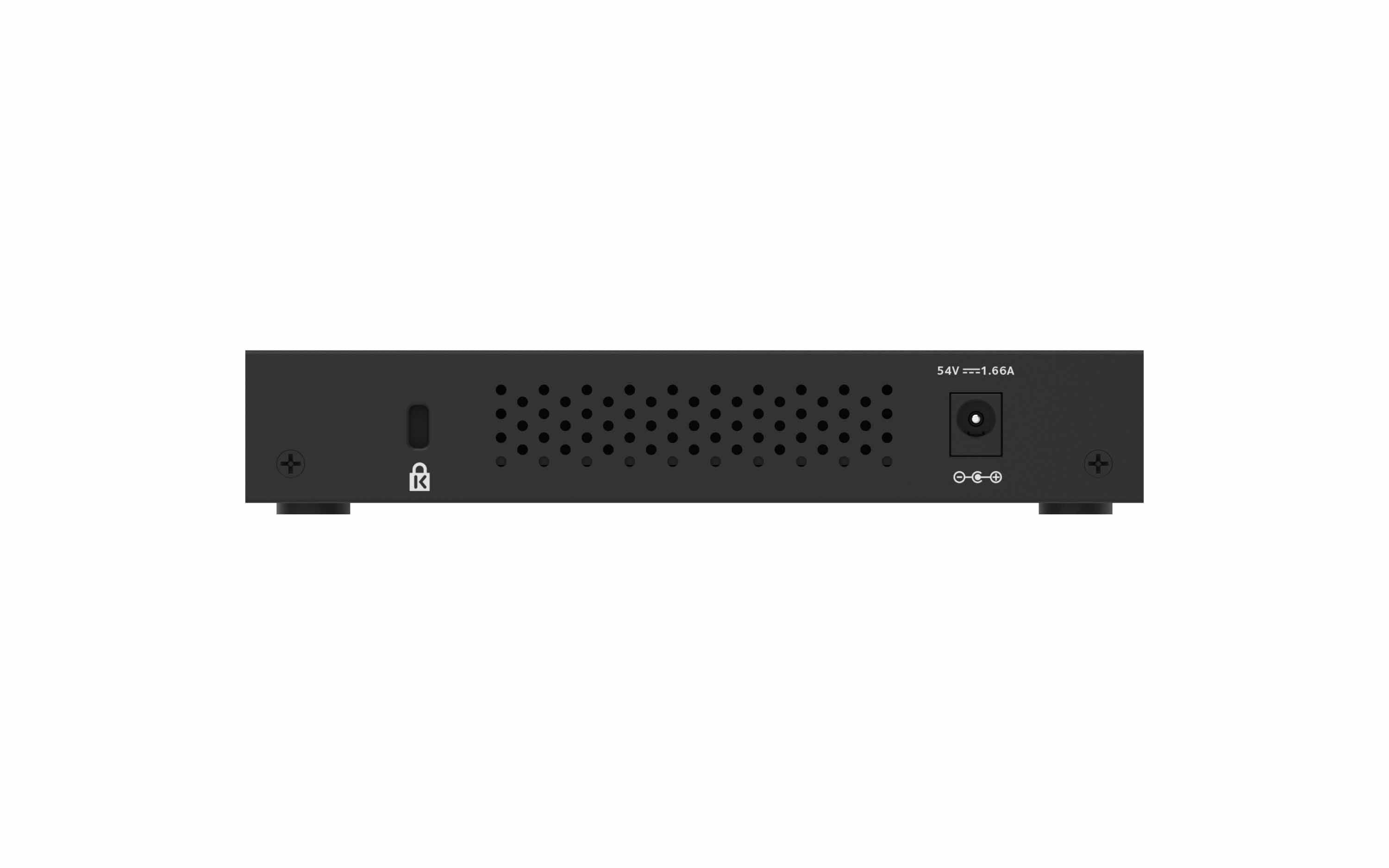5-port Gigabit Unmanaged Switch w/4 PoE+ (83W), Metal, Fanless