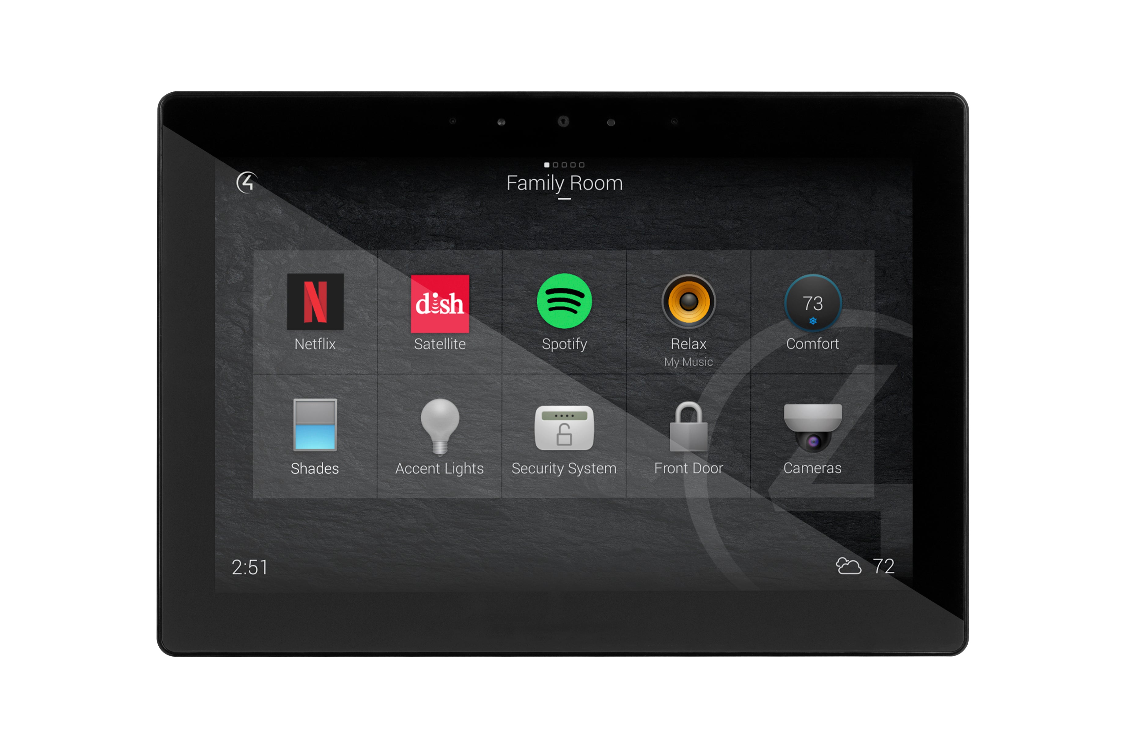 T4 Series 8” In-Wall Touchscreen