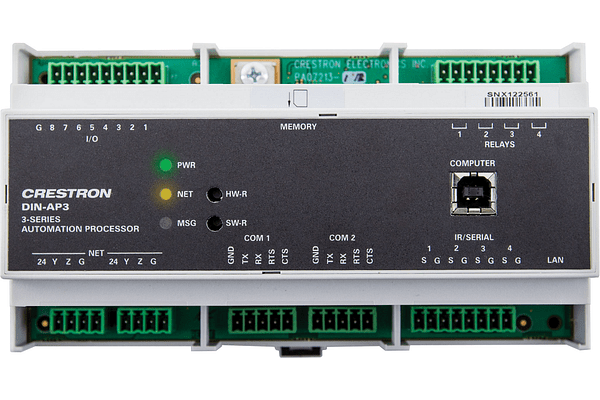 Crestron DIN Rail 3 - Series Automation Processor - LINKO SMART TECHNOLOGY LIMITED