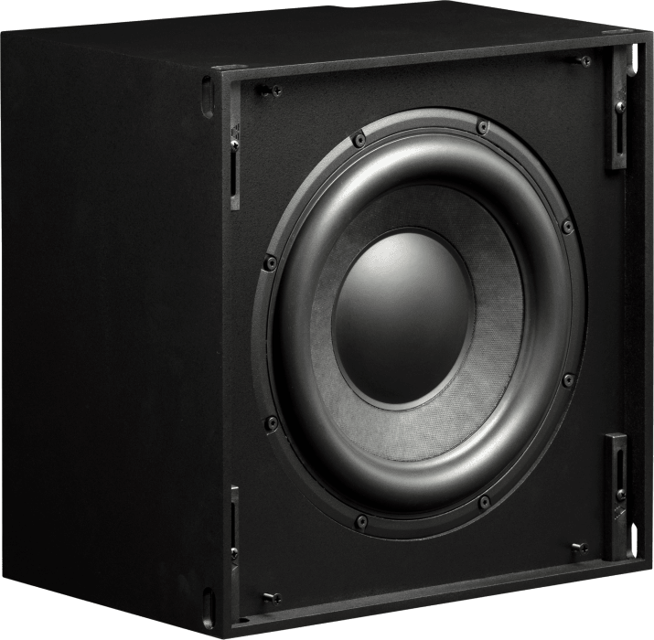 2 InCeiling Mini/8 Subs with RackAmp 300 (two 8-ohm woofer enclosures)