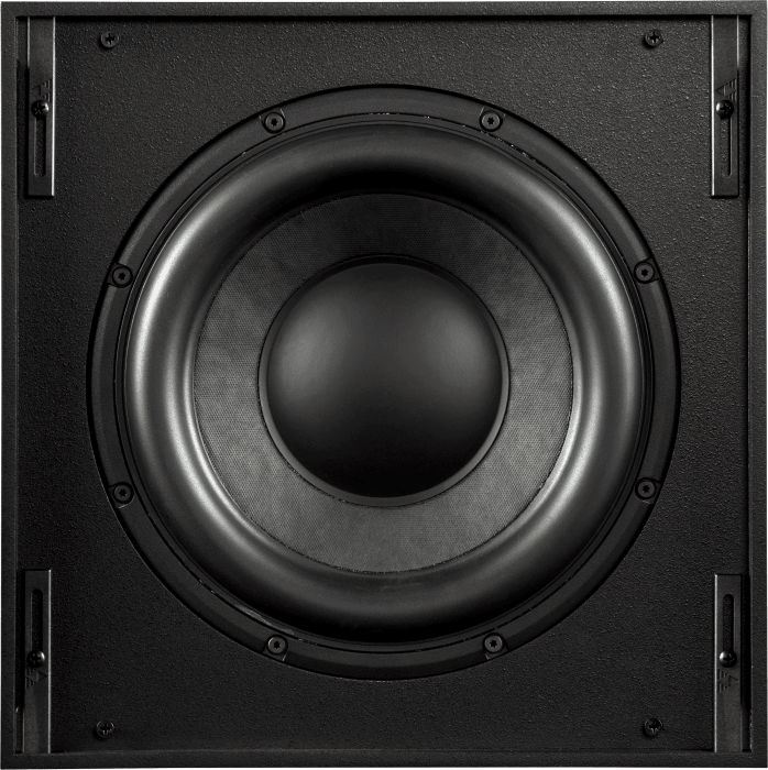 2 InCeiling Mini/8 Subs with RackAmp 300 (two 8-ohm woofer enclosures)
