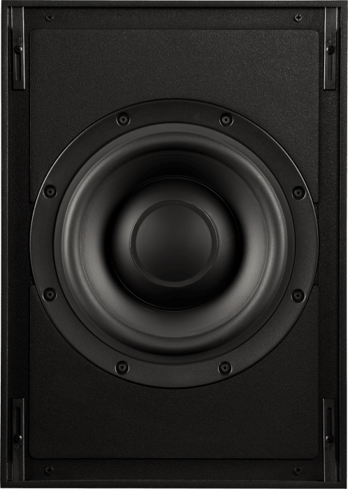 InWall Bronze/4 SlimSub with RackAmp 300 (4-ohm woofer enclosure)