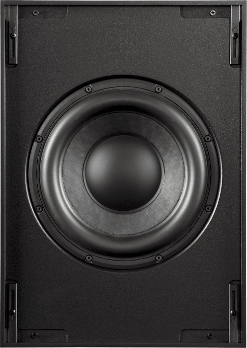 2 InWall Bronze/6 Sub with RackAmp 700 DSP (two 8-ohm woofer enclosures)