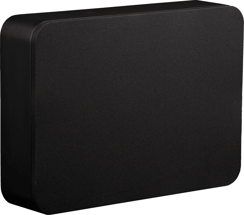 2 OnWall Bronze SlimSubs with RackAmp 700 DSP (two 8-ohm woofer enclosures painted finish)