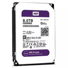 WD Purple Edition Surveillance HDD, 6Gbps, 64MB cache, 8TB - LINKO SMART TECHNOLOGY LIMITED