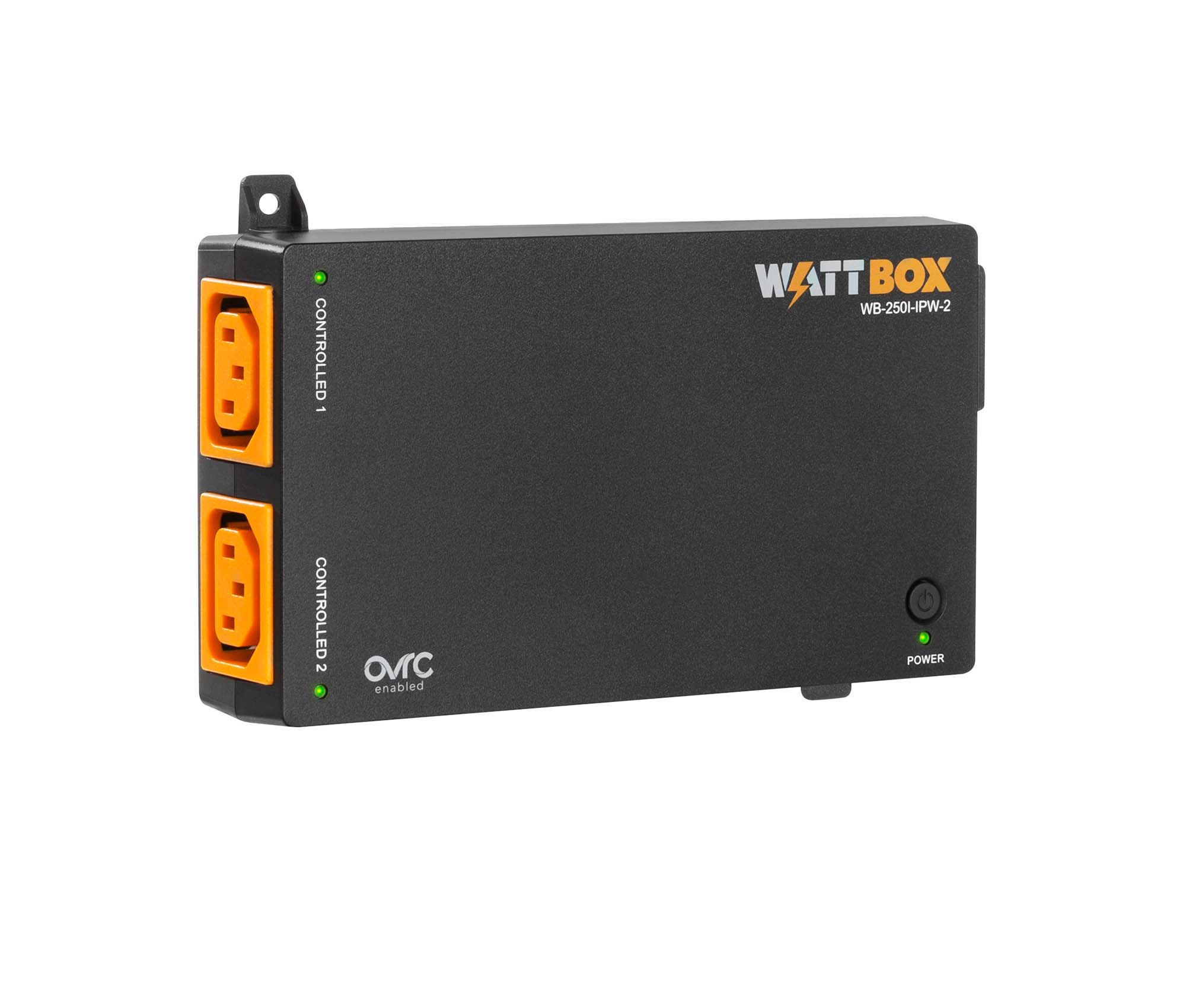 WattBox® 250I Series Wi-Fi Power Controller | 2 Individually Controlled Outlets (Wi-Fi or Wired) WB-250I-IPW-2