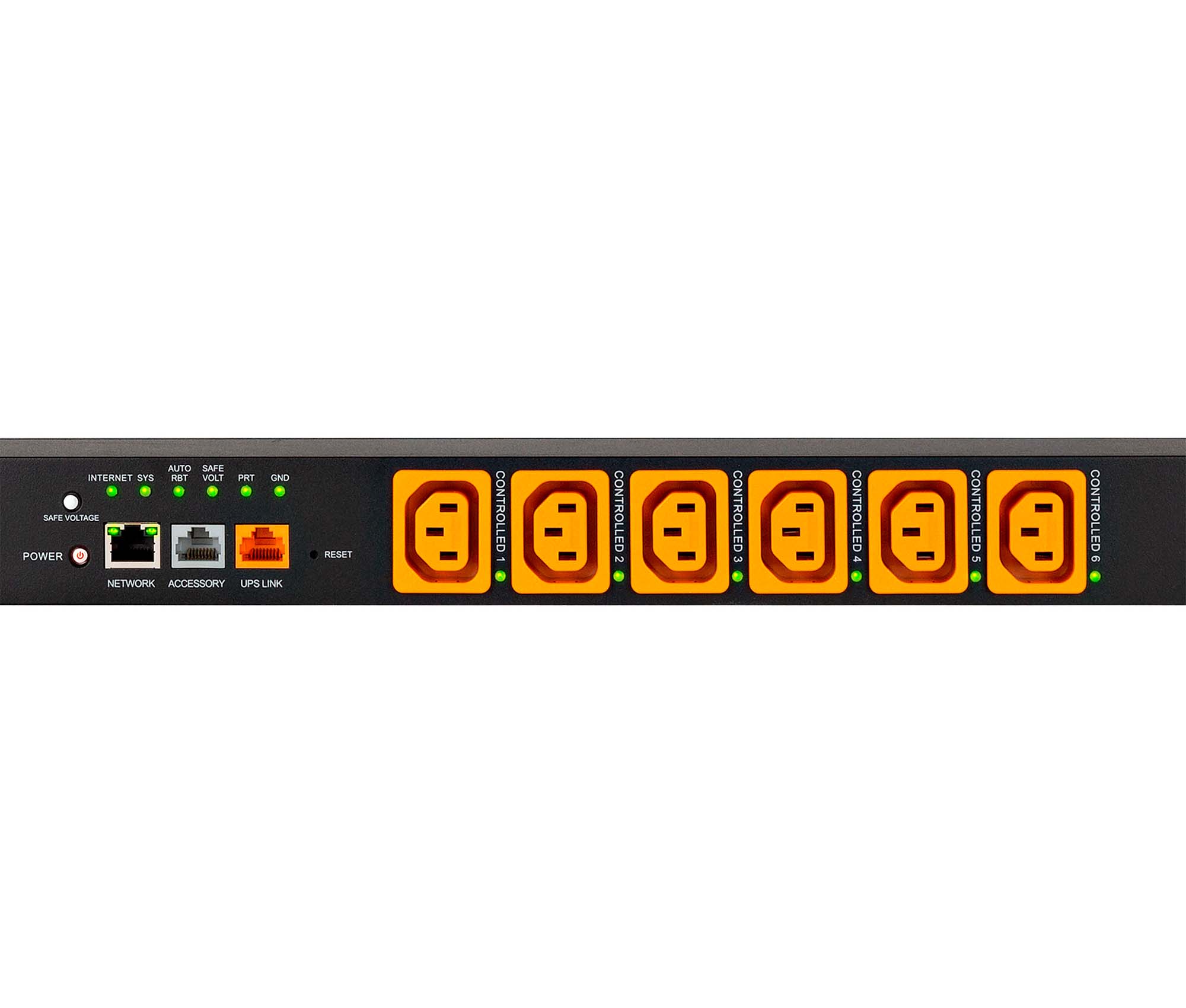 WattBox® IP Vertical Power Strip & Conditioner | 12 Individually Controlled & Metered Outlets WB-800IVPS-IPVM-12