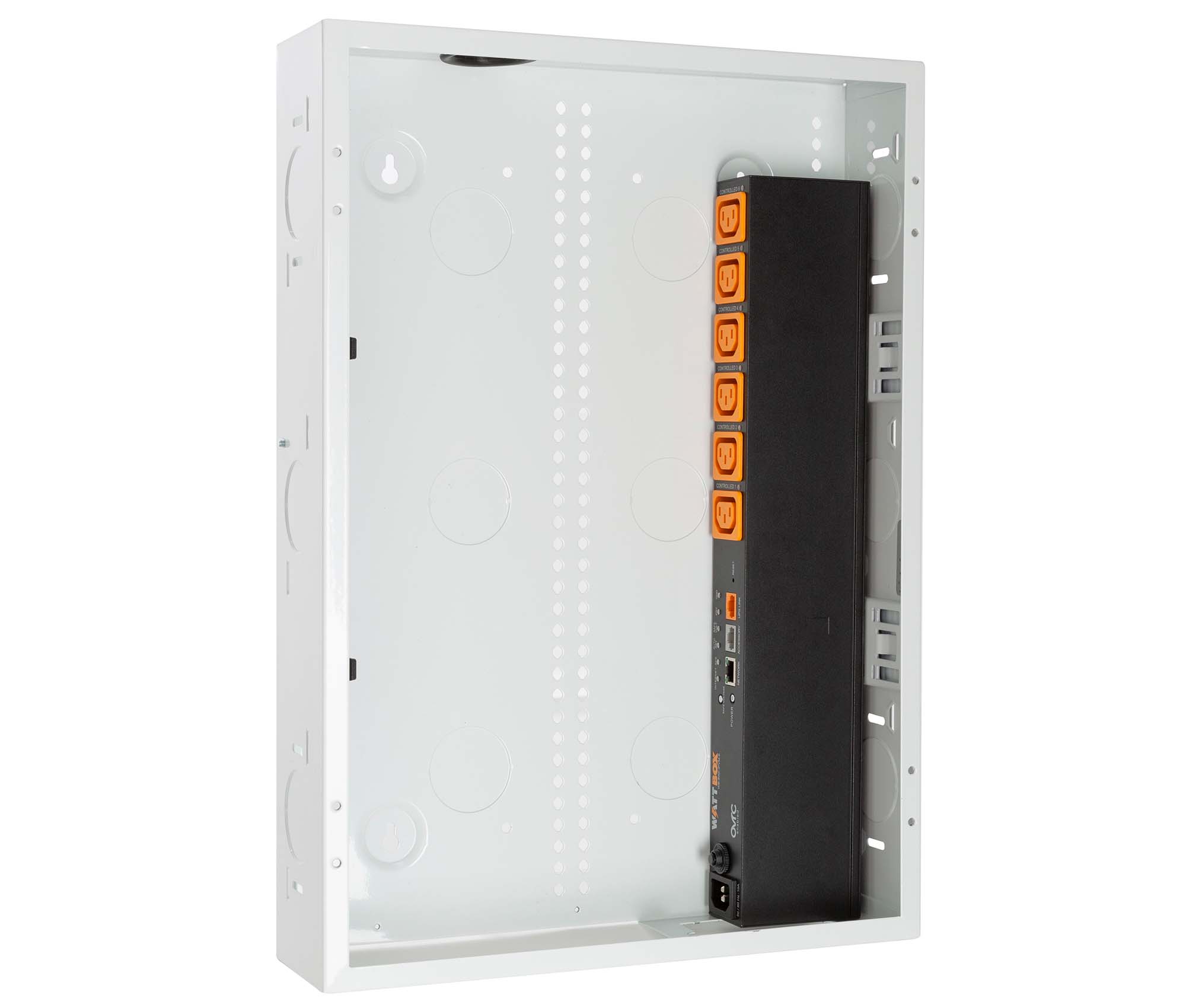 WattBox® 800I Series IP Surge Protector | 6 Individually Controlled & Metered Outlets WB-800I-IPVM-6