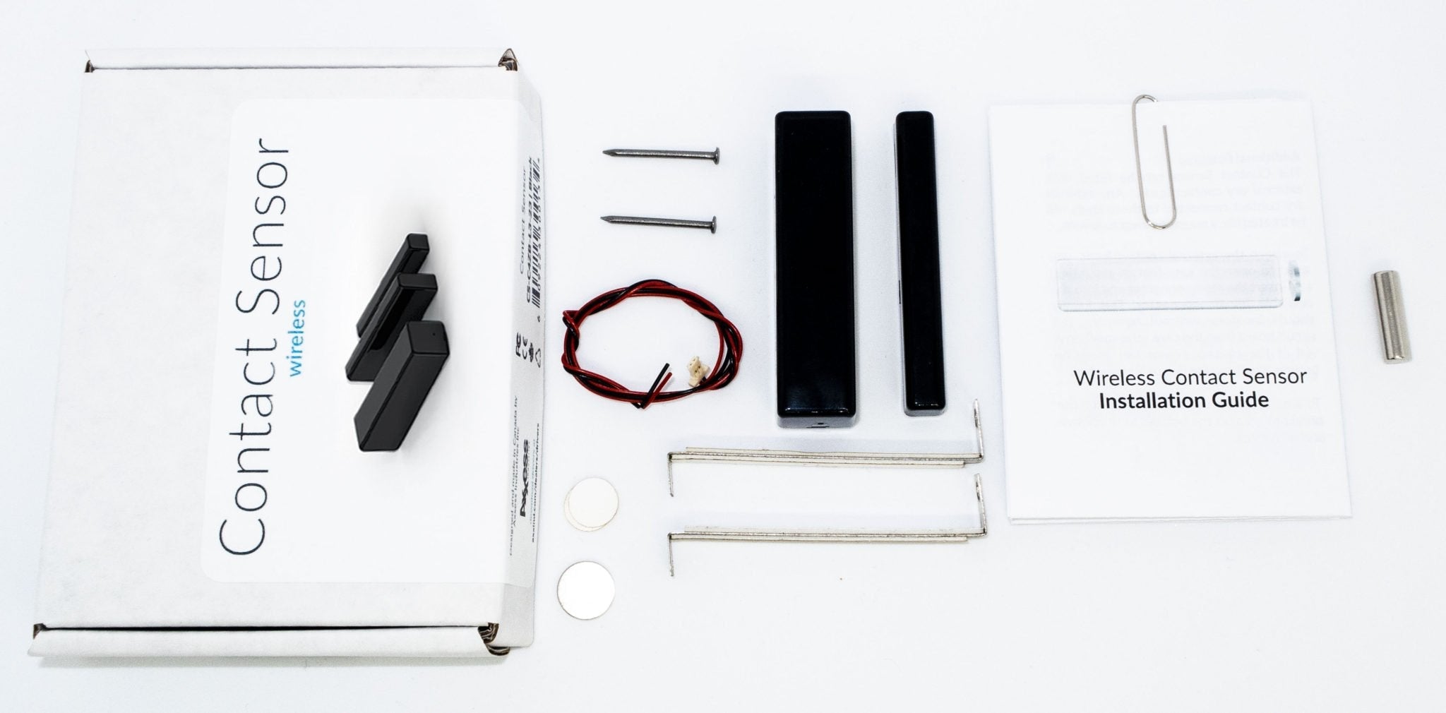 Contact Sensor Wireless – easy install with magnetic contact that transmits open/closed status - LINKO SMART TECHNOLOGY LIMITED