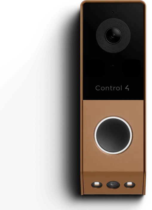 Control4 Chime Pro Video Doorbell PoE Antique Bronze C4-VDB-IP-PRO-BZ