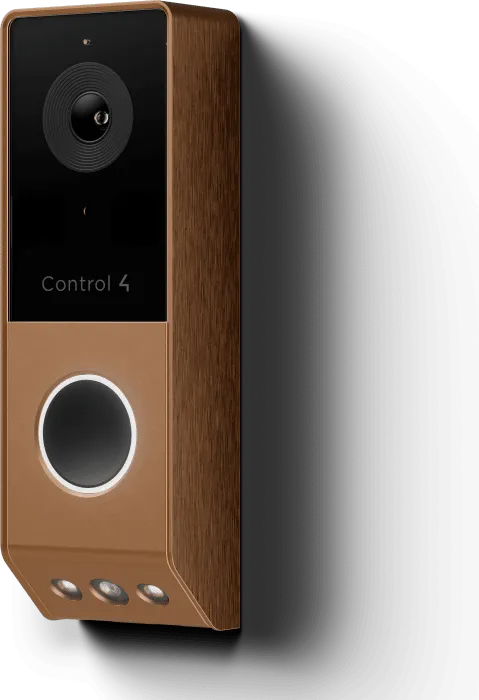 Control4 Chime Pro Video Doorbell PoE Antique Bronze C4-VDB-IP-PRO-BZ