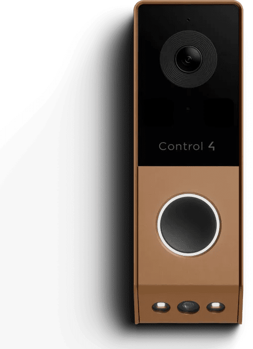 Control4 Chime Pro Video Doorbell PoE Antique Bronze C4-VDB-IP-PRO-BZ - LINKO SMART TECHNOLOGY LIMITED