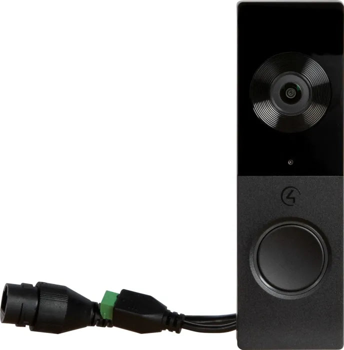Control4 Chime Video Doorbell PoE Black C4-VDB-E-BL