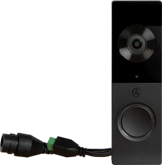 Control4 Chime Video Doorbell PoE Black C4-VDB-E-BL - LINKO SMART TECHNOLOGY LIMITED