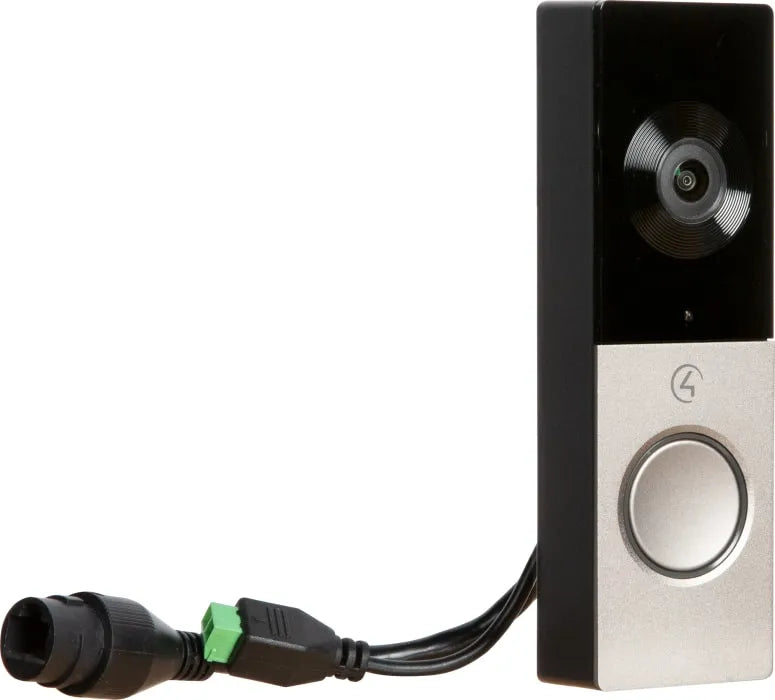Control4 Chime Video Doorbell PoE Satin Nickel C4-VDB-E-SN