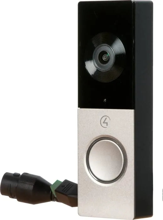 Control4 Chime Video Doorbell PoE Satin Nickel C4-VDB-E-SN