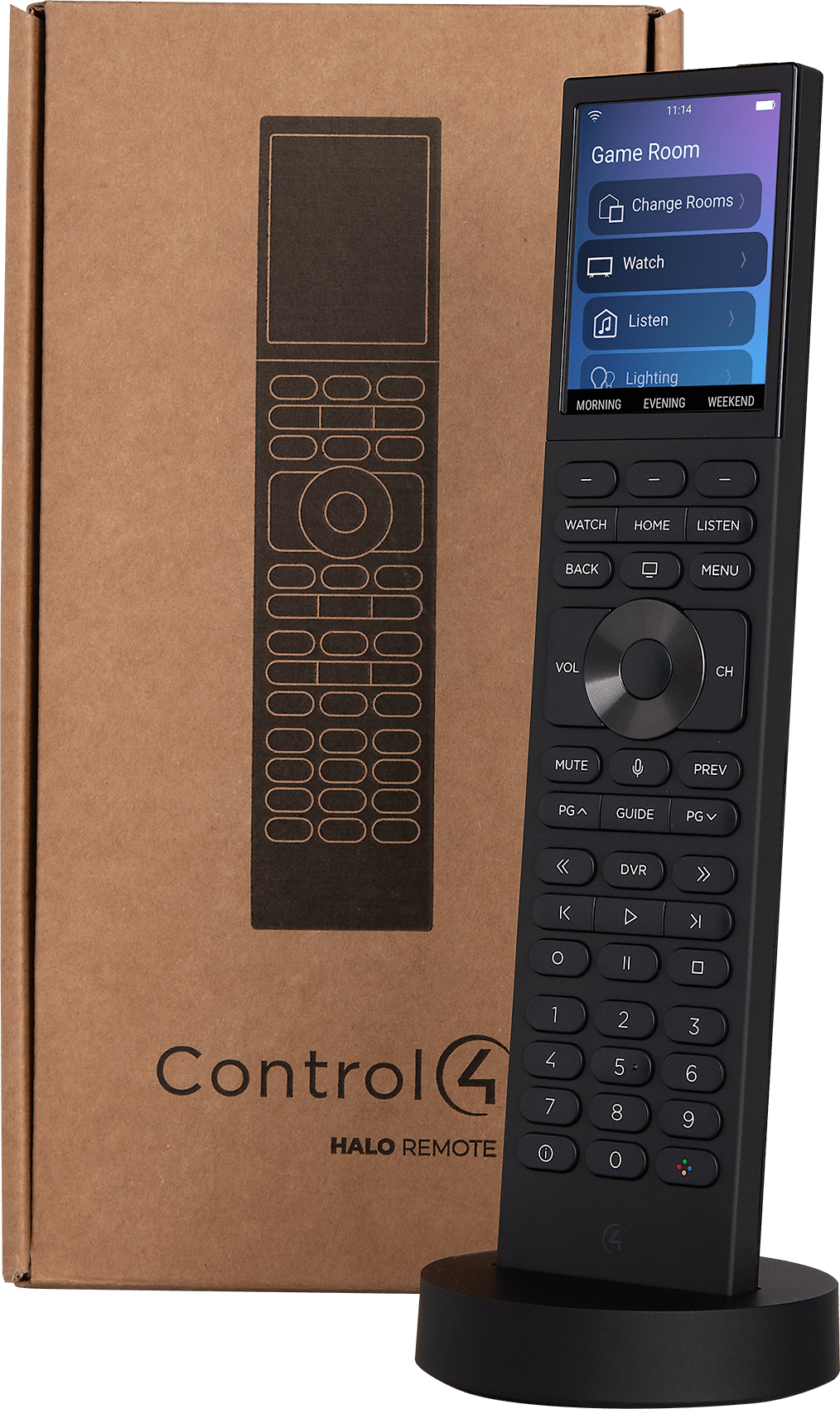 Control4® Halo Remote (Black) - LINKO SMART TECHNOLOGY LIMITED