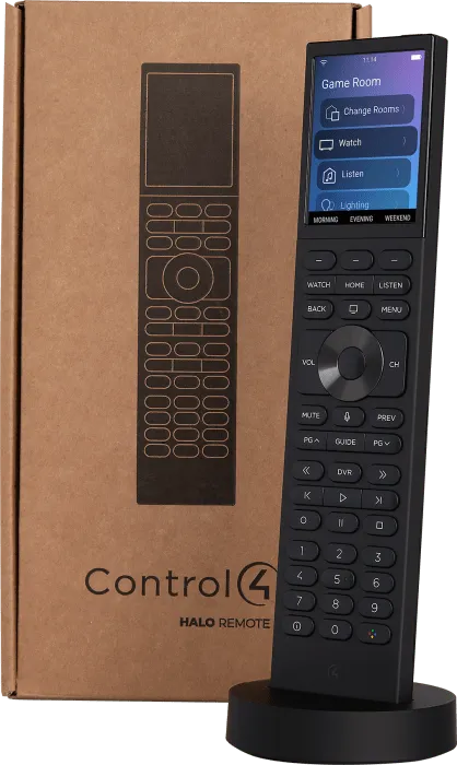 Control4 Halo Remote Black C4-HALO-BL