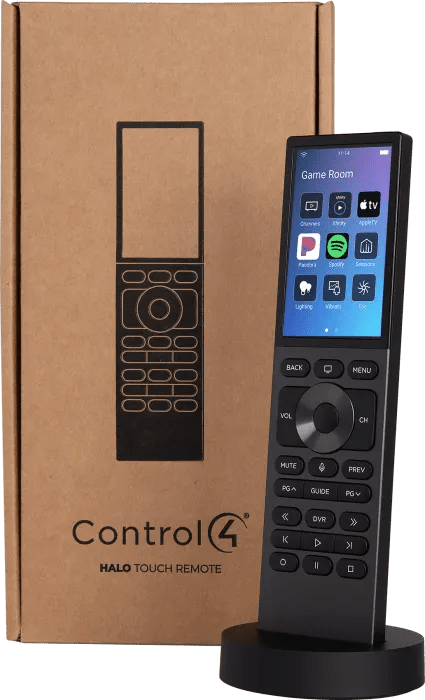 Control4 Halo Touch Remote Black C4-HALO-TS-BL - LINKO SMART TECHNOLOGY LIMITED