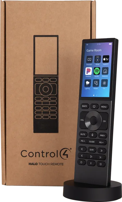 Control4 Halo Touch Remote Black C4-HALO-TS-BL