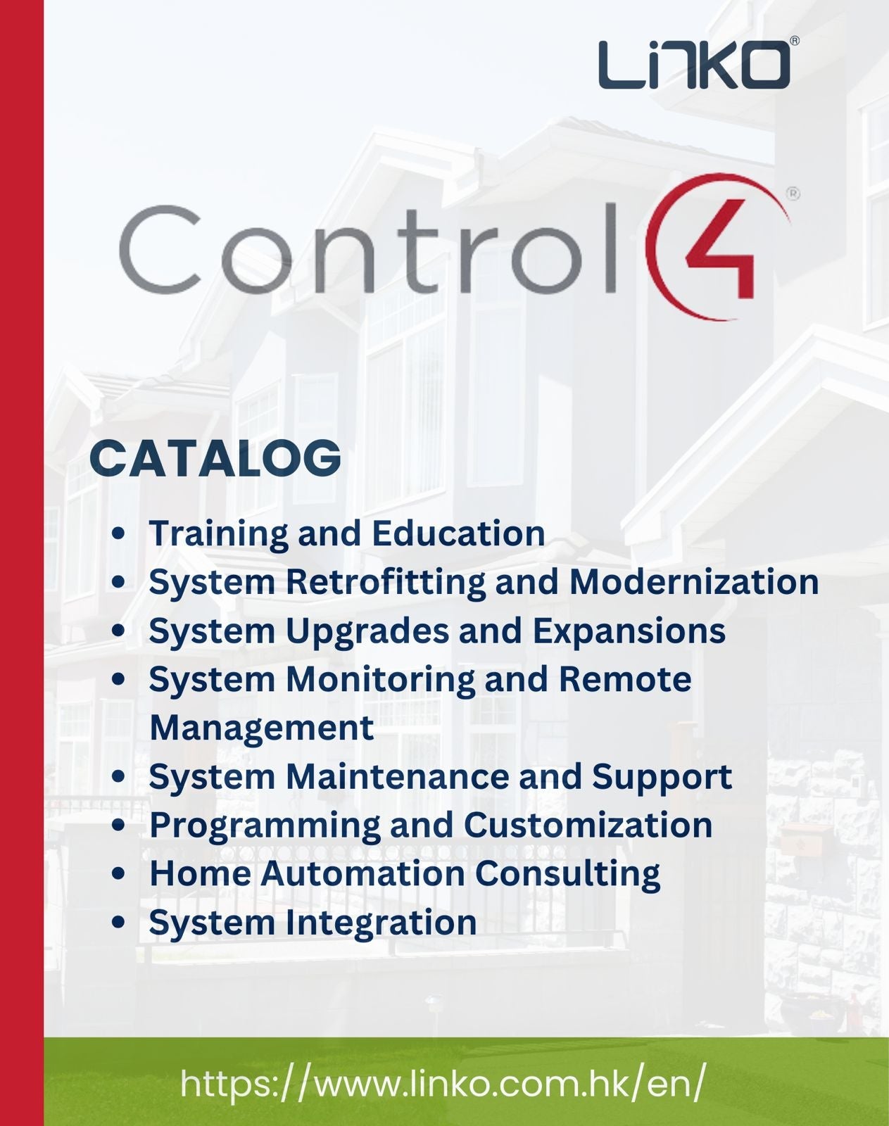 Control4 Home Automation - LINKO SMART TECHNOLOGY LIMITED