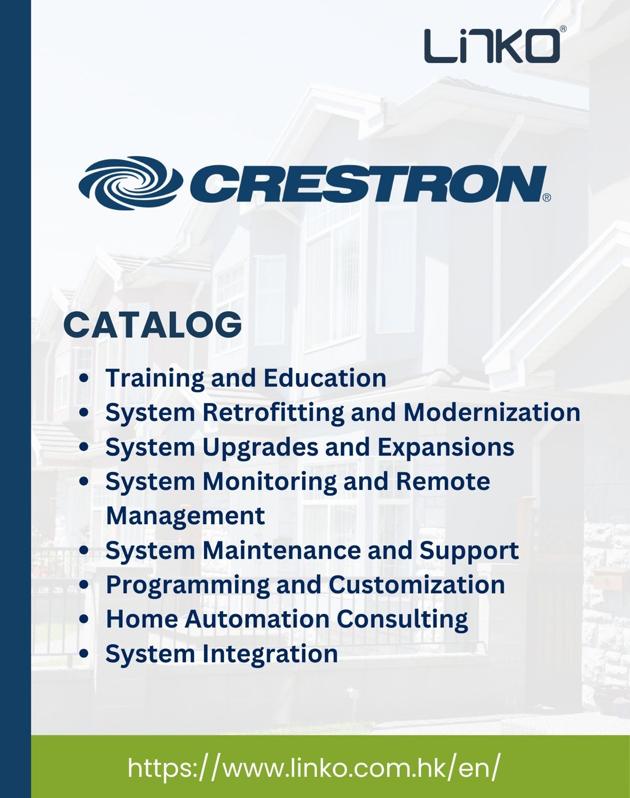 Crestron Home Automation - LINKO SMART TECHNOLOGY LIMITED