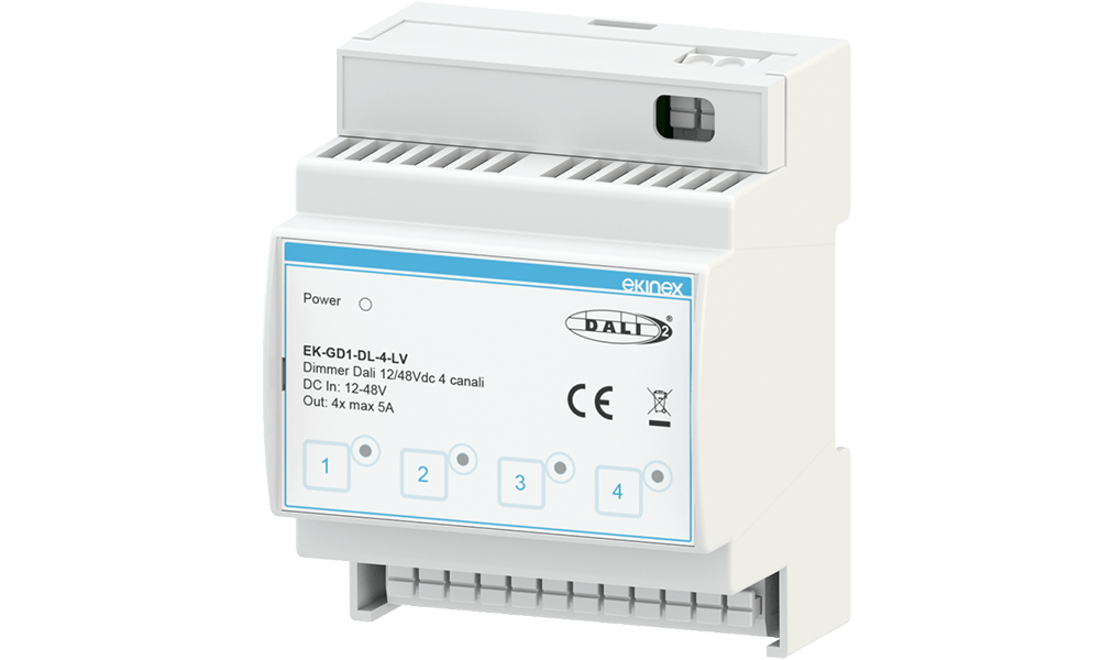 DALI Dimmer 12/48 Vdc 4 - channels - LINKO SMART TECHNOLOGY LIMITED