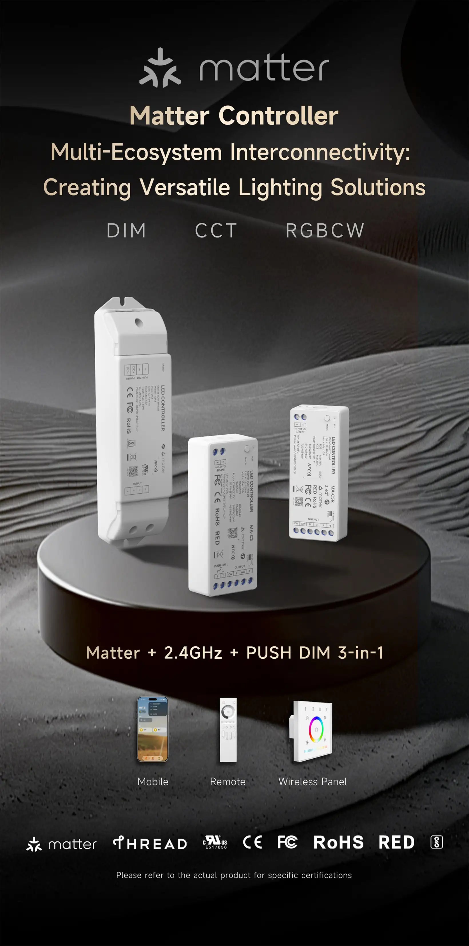 LTECH MA-C1 NFC Programmable Matter LED Controller