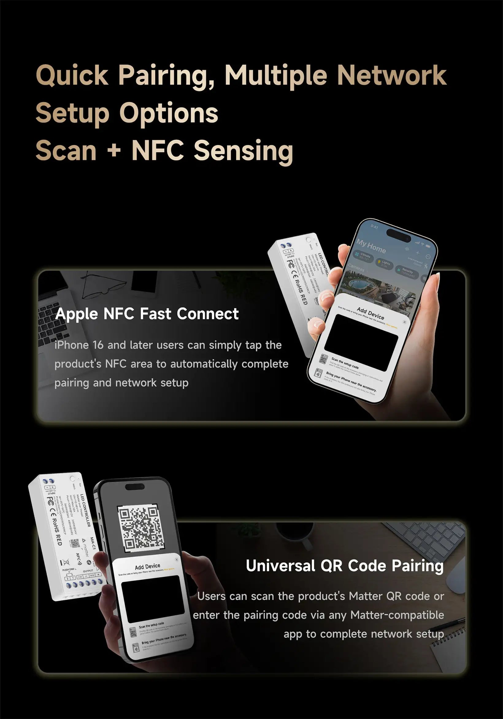 LTECH MA-C1 NFC Programmable Matter LED Controller