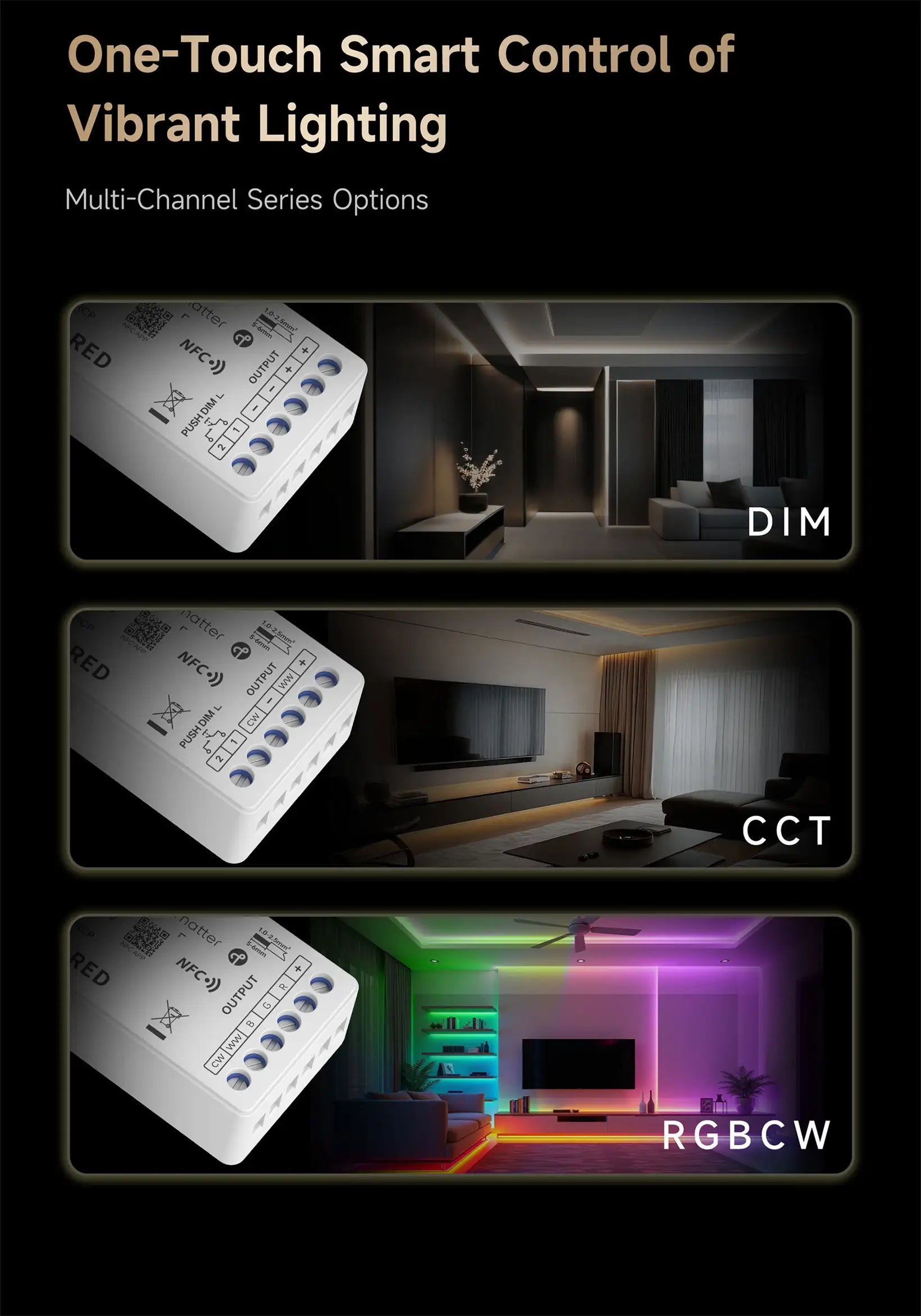 LTECH MA-C1 NFC Programmable Matter LED Controller