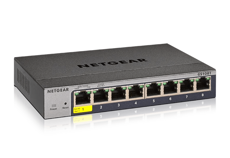 NETGEAR GS108T 8埠千兆智能網管交換機 - LINKO SMART TECHNOLOGY LIMITED