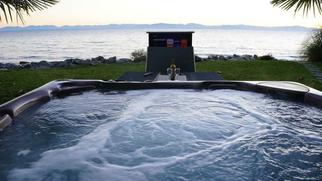 Outdoor TV Cabinet - With built - in Remote Control TV Lift - LINKO SMART TECHNOLOGY LIMITED