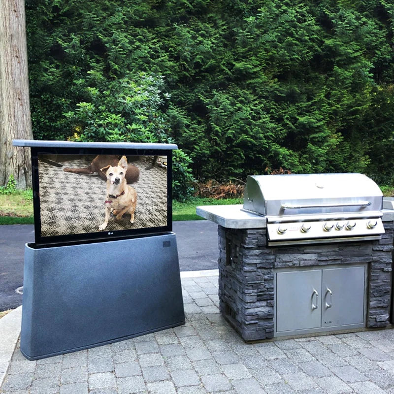 Outdoor TV Cabinet - With built-in Remote Control TV Lift
