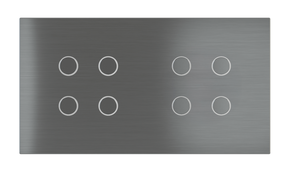 Proxima pushbutton with thermostat - RGB LED - LINKO SMART TECHNOLOGY LIMITED