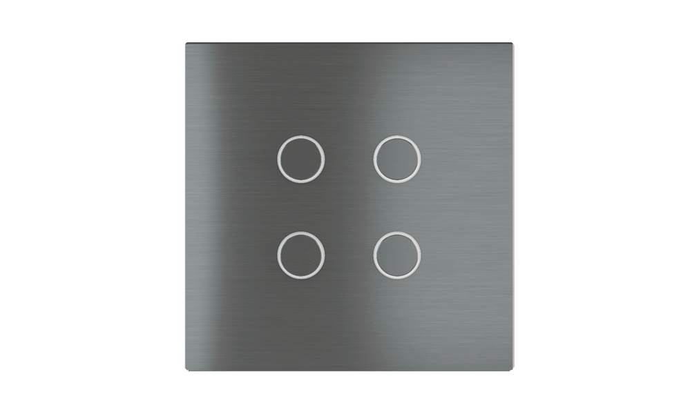 Proxima pushbutton with thermostat - RGB LED - LINKO SMART TECHNOLOGY LIMITED