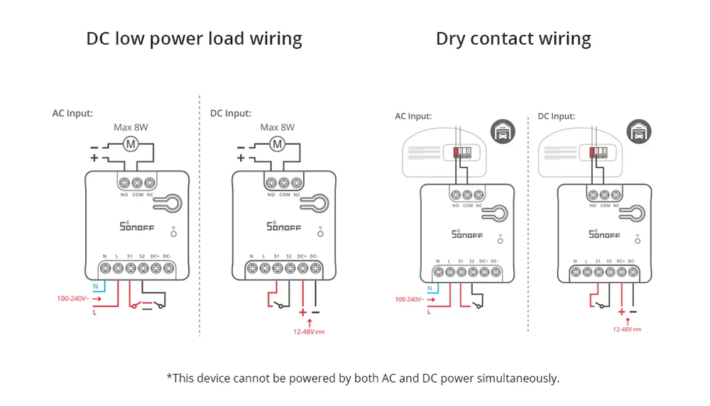 SONOFF MINI Dry Wi-Fi Smart Switch MINI-D