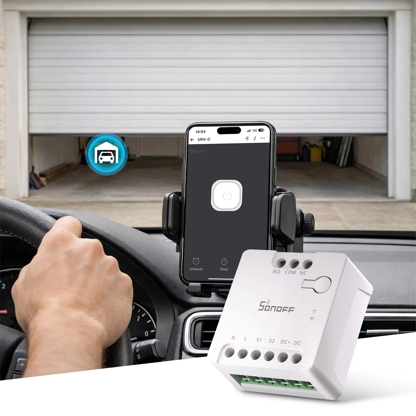 SONOFF MINI Dry Wi-Fi Smart Switch MINI-D