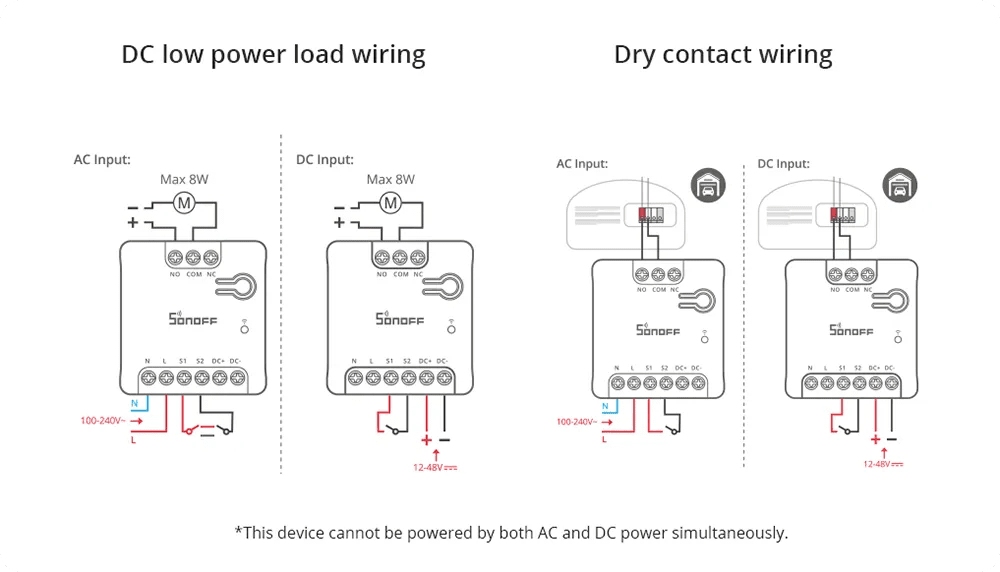 SONOFF MINI Dry Wi-Fi Smart Switch MINI-D - LINKO SMART TECHNOLOGY LIMITED