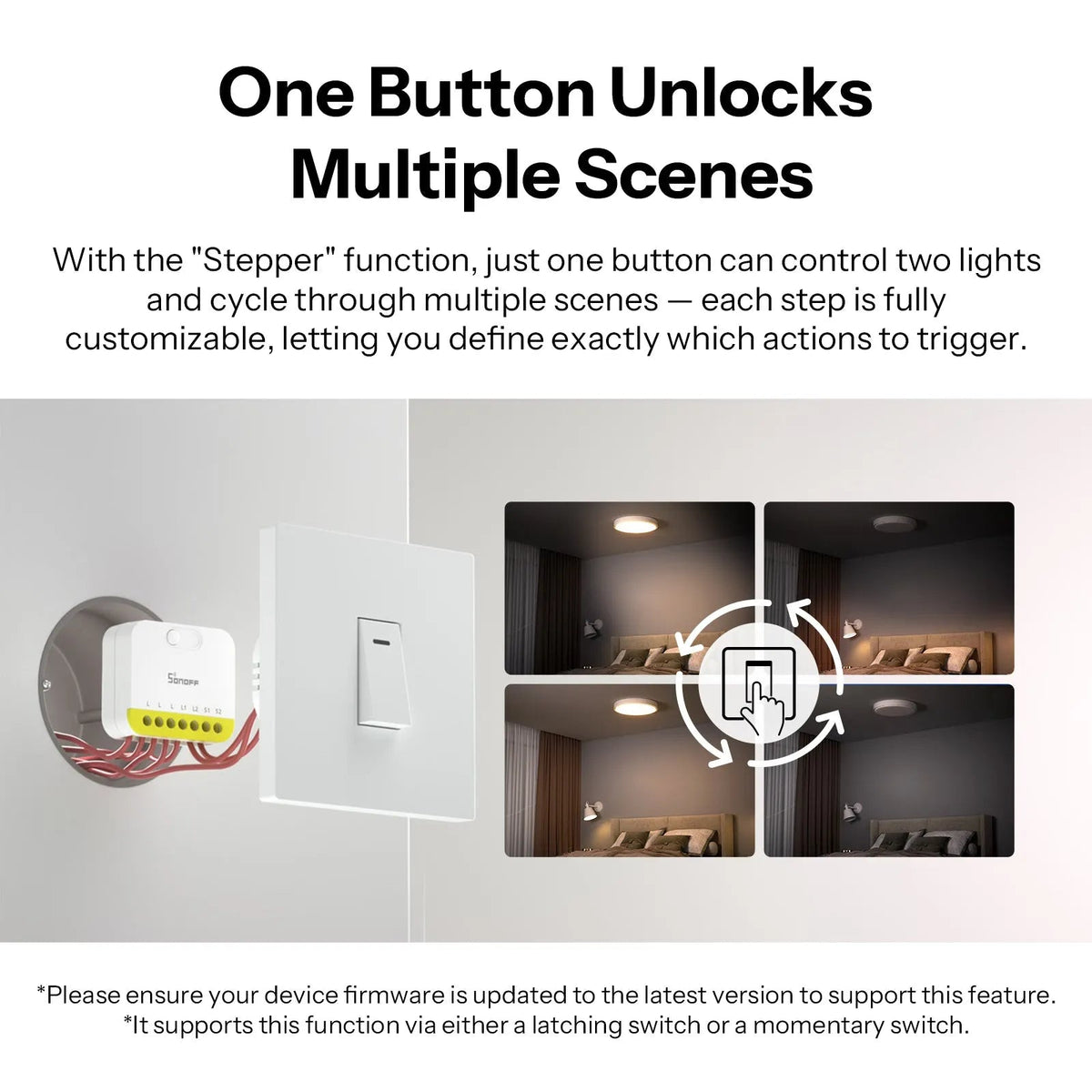SONOFF MINI DUO-L 2-Gang Zigbee Smart Switch MINI-ZB2GS-L - LINKO SMART TECHNOLOGY LIMITED