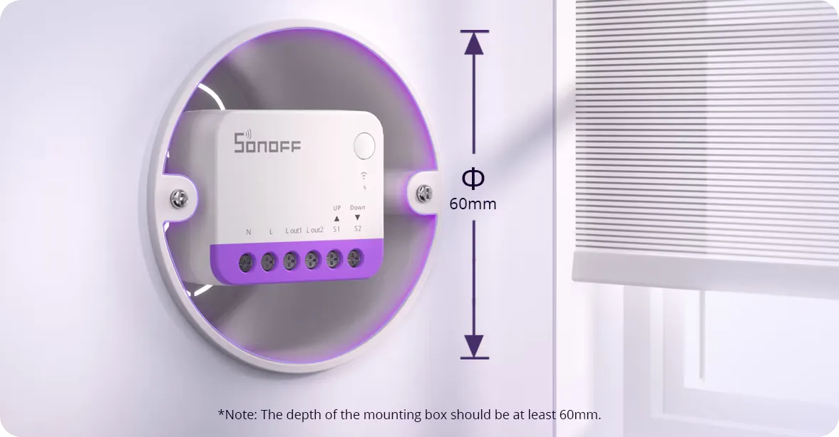 SONOFF Smart Roller Shutter Switch MINI-RBS