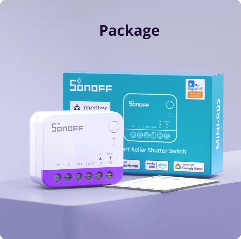 SONOFF Smart Roller Shutter Switch MINI-RBS