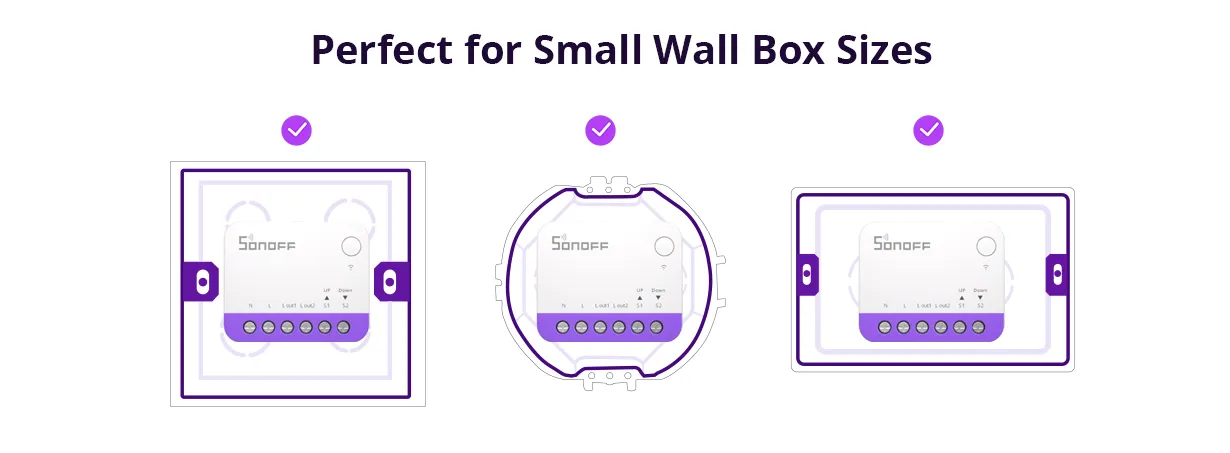 SONOFF Smart Roller Shutter Switch MINI-RBS