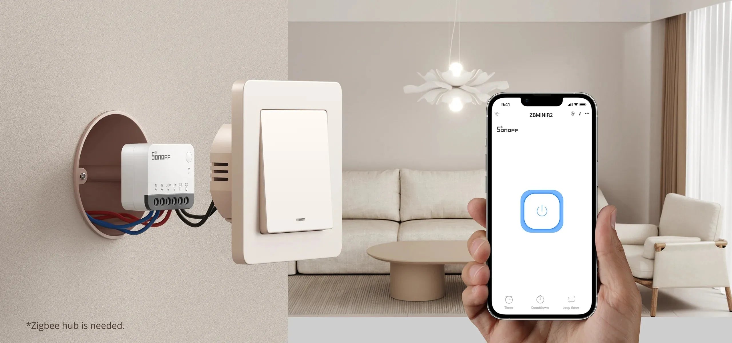 SONOFF ZBMINI Extreme Zigbee Smart Switch ZBMINIR2