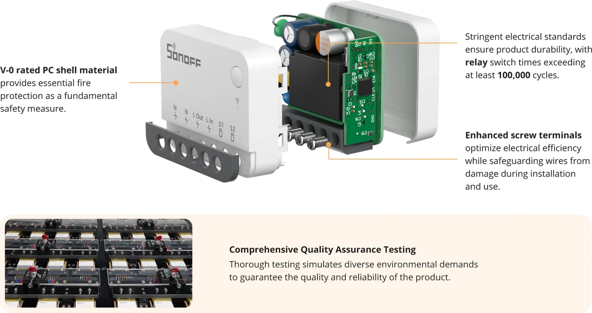 SONOFF ZBMINI Extreme Zigbee Smart Switch ZBMINIR2 - LINKO SMART TECHNOLOGY LIMITED